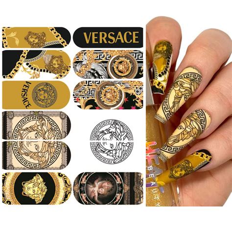 versace sticker amazon|versace nail stickers.